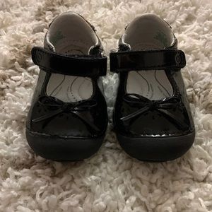 Stride rite toddler girl black maryjanes